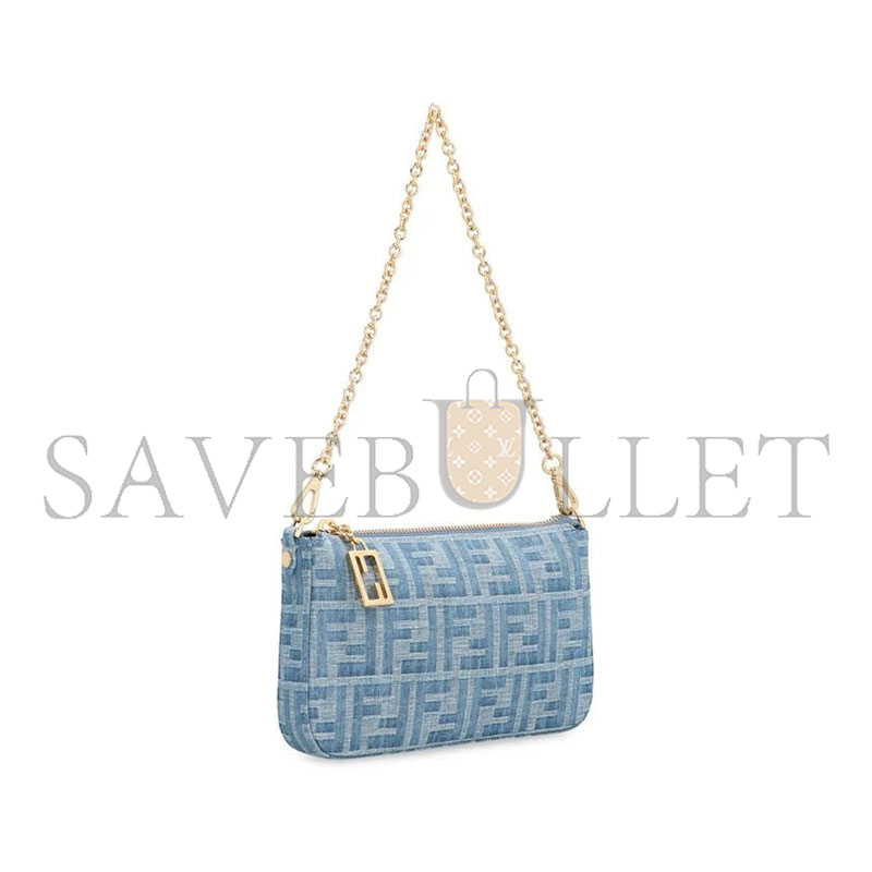 FENDI BAGUETTE CLUTCH 8BS073AS3FF1PLM (20*12*3cm)